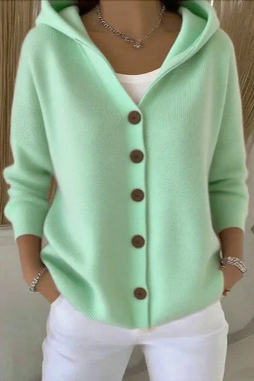 Jenna™ | Hooded Vest with Buttons