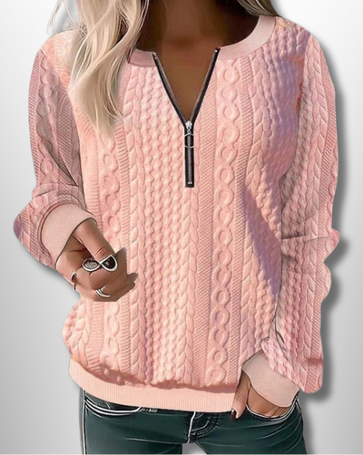 Emily™ | Zip Up Sweater