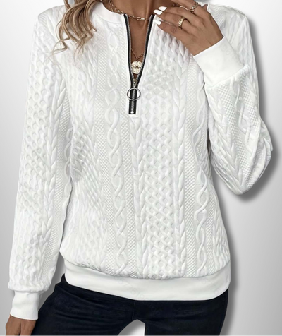 Emily™ | Zip Up Sweater