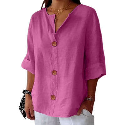 Chantal™ | V Neck Blouse