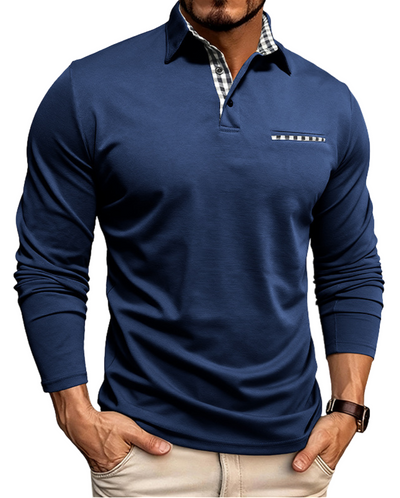 James™ | Men’s Long Sleeve Polo