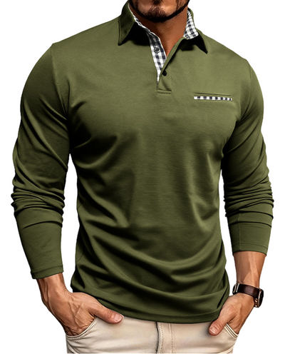 James™ | Men’s Long Sleeve Polo