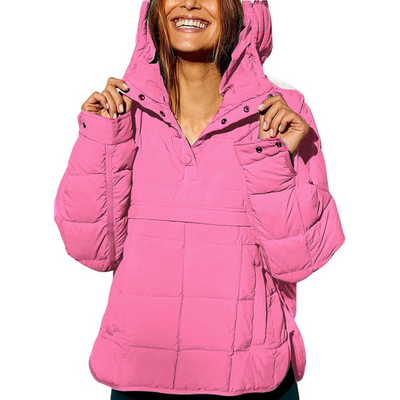Joanie™ | Oversized Hooded Pullover Hooded Jacket