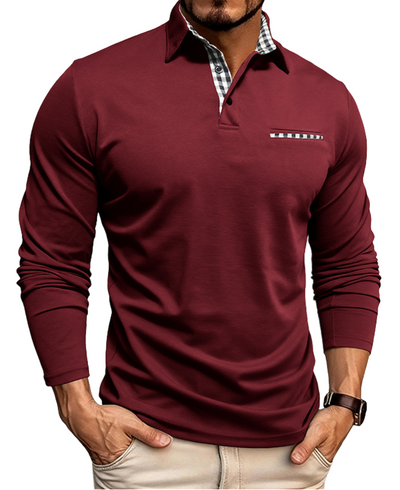 James™ | Men’s Long Sleeve Polo