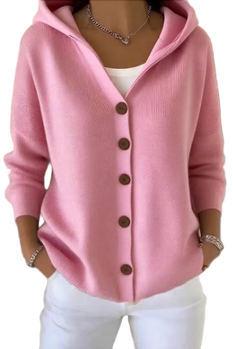 Jenna™ | Hooded Vest with Buttons