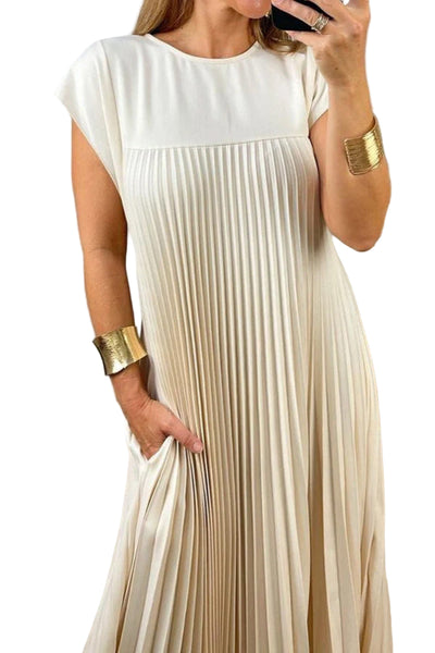 Julia™ | Pleated A-Line Dress