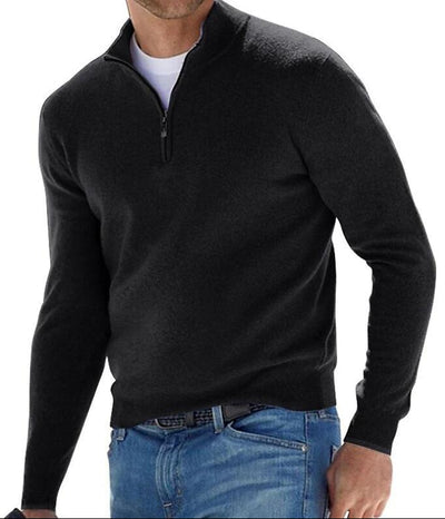 Samuel™ | Solid Color Zip Pullover