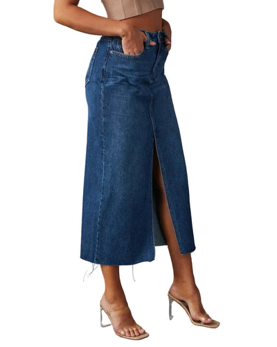 Denise™ | High-Waist Denim Skirt