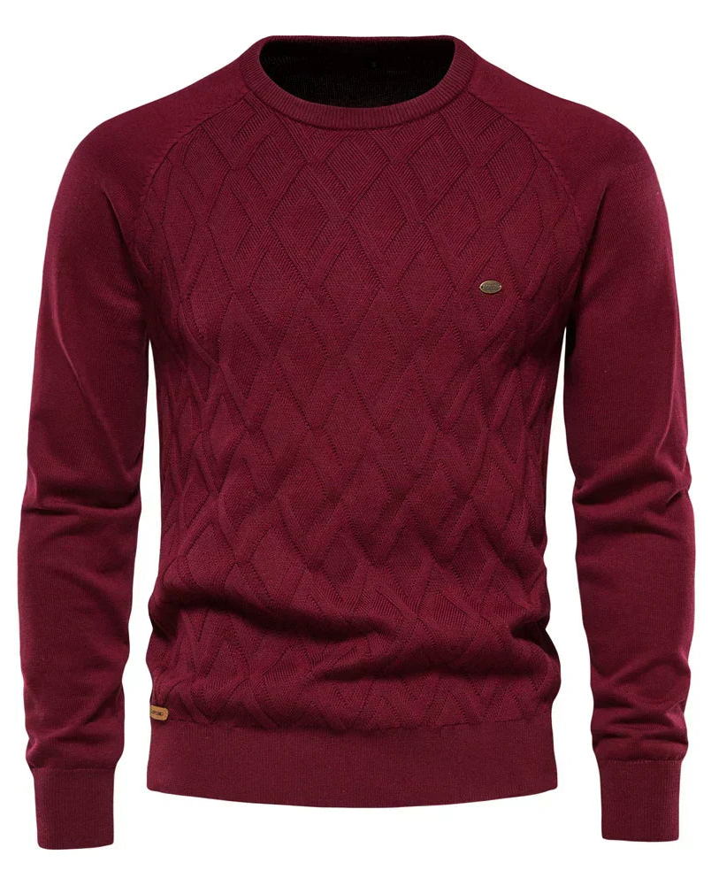 Mason™ | Men’s Pullover with Diamond Pattern