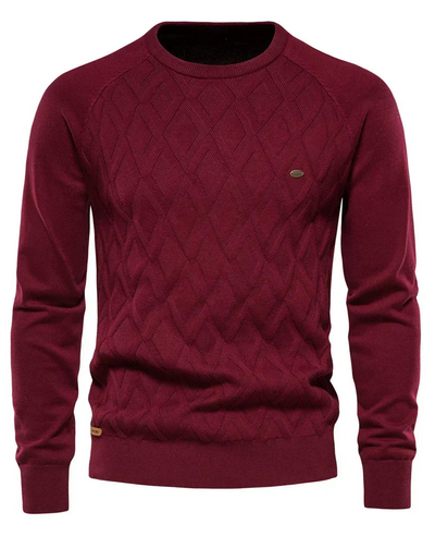 Mason™ | Men’s Pullover with Diamond Pattern