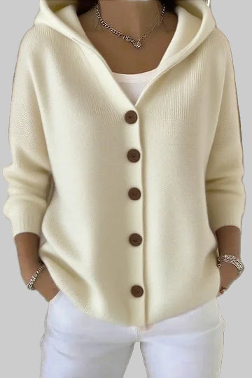 Jenna™ | Hooded Vest with Buttons