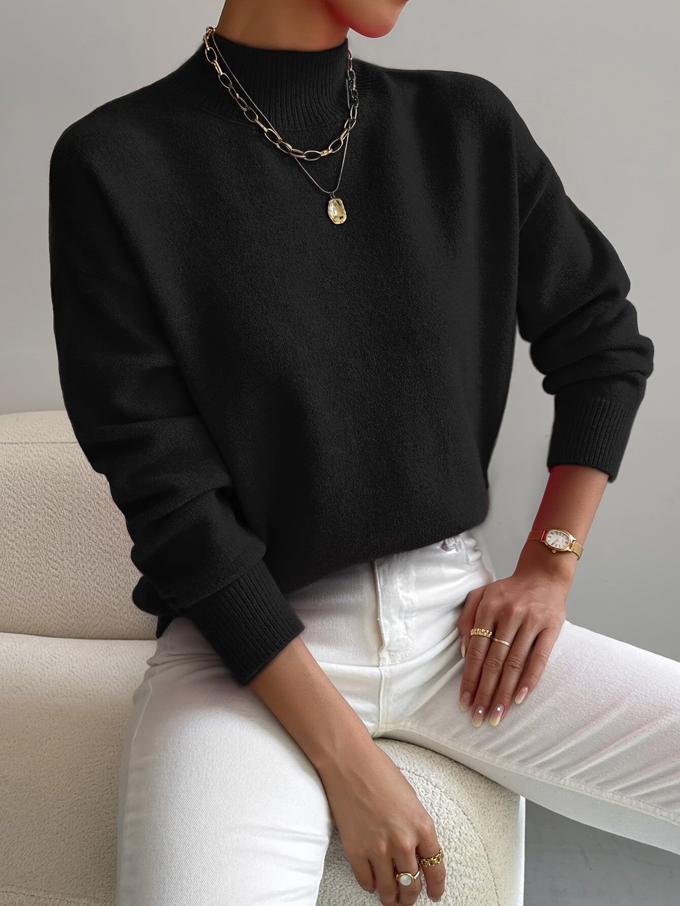 Gemma™ | Elegant Turtleneck Sweater